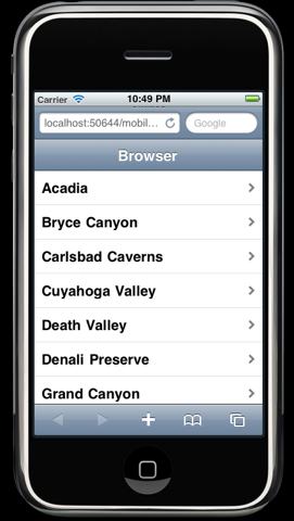iPhone optimized app